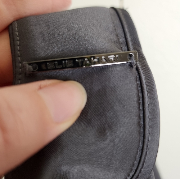 Elie Tahari Platinum Wide Leg Pants 10 NWT - Picture 4 of 9